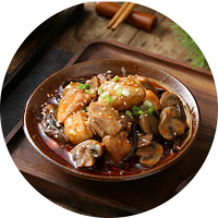 mushroom fragrant chicken